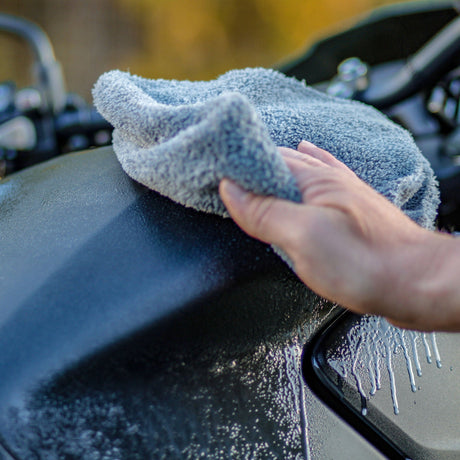 "S100" DAS TUCH Mikrofasertuch für Motorrad