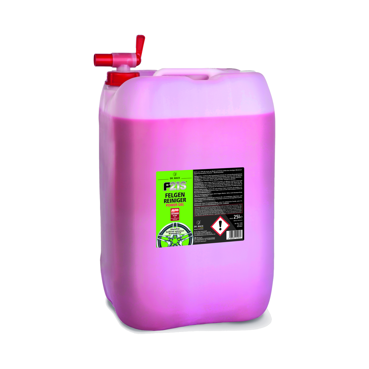 Dr. Wack P21S "POWER GEL" — Felgenreiniger 25 Liter