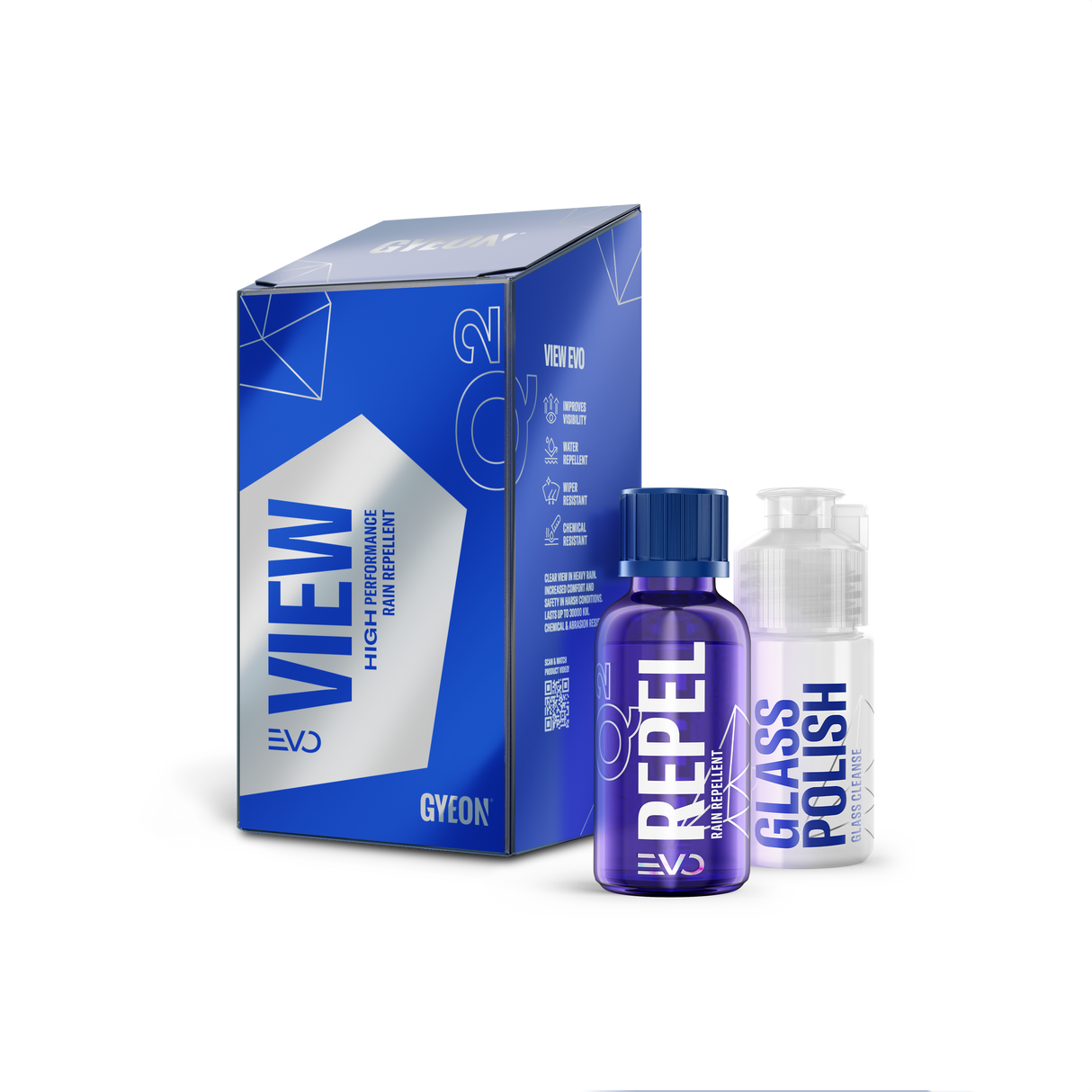 GYEON Q² View EVO Rain Repellent — Glasversiegelung