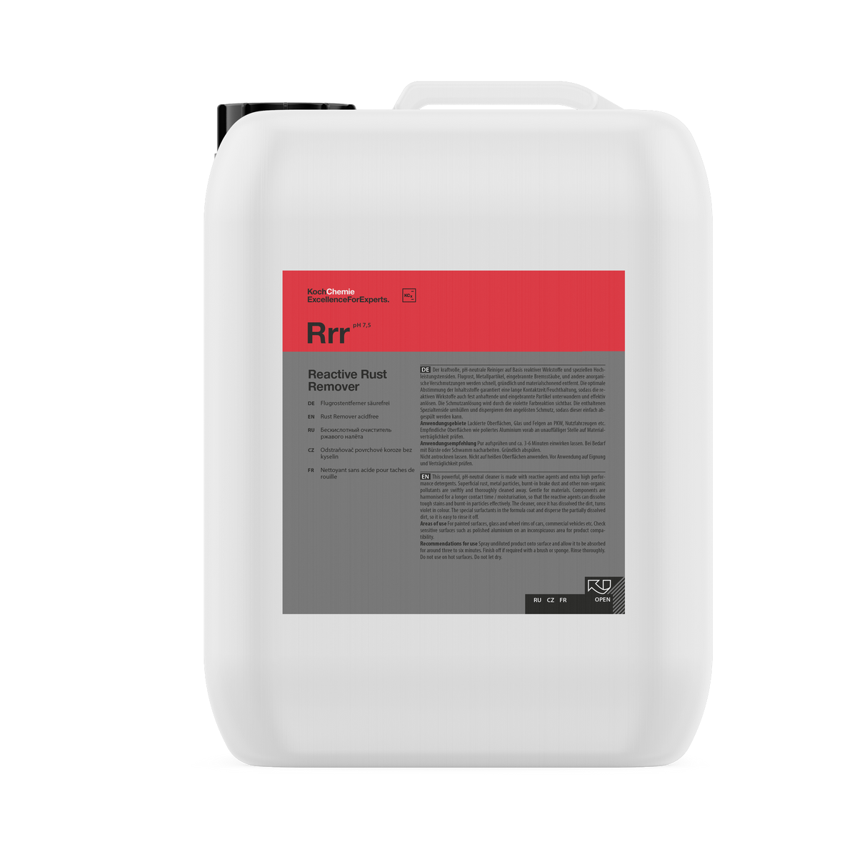 Reactive Rust Remover "Rrr" zmywacz rdzy nalotowej