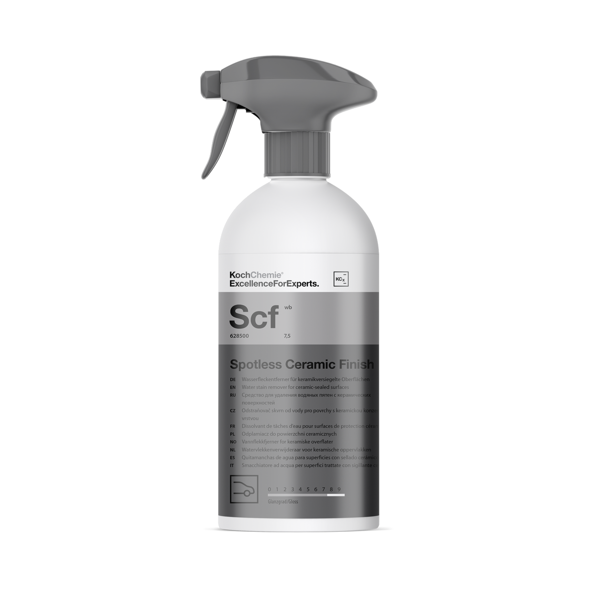 Spotless Ceramic Finish "SCF" Water Stain Remover voor keramisch verzegelde oppervlakken