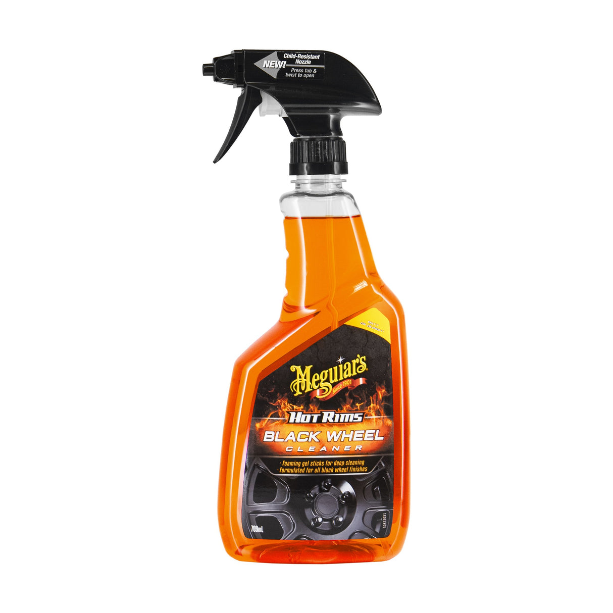 Meguiars HOT RIMS Black Wheel Cleaner Felgenreiniger 24 oz (709 ml)