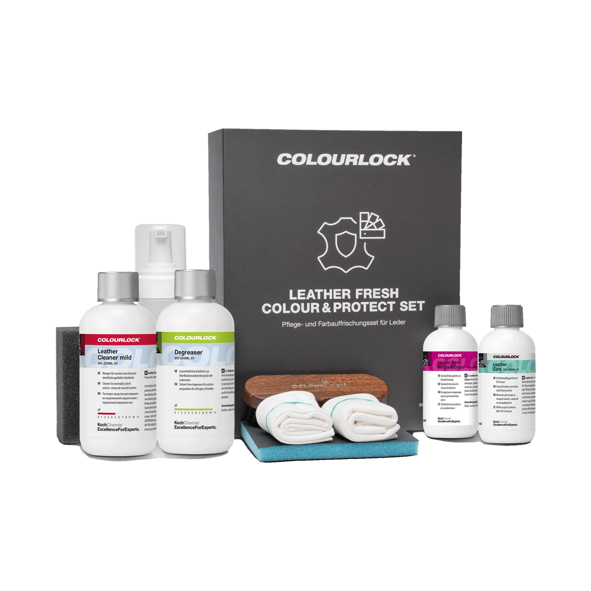 COLOURLOCK "Leather Care Sets" (Audi) — Pflege & Reparatur Sets für Audi — Colour & Protect Set