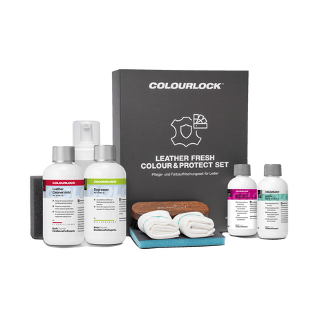 COLOURLOCK "Leather Care Sets" (Jaguar) — Pflege & Reparatur Sets für Jaguar — Colour & Protect Set