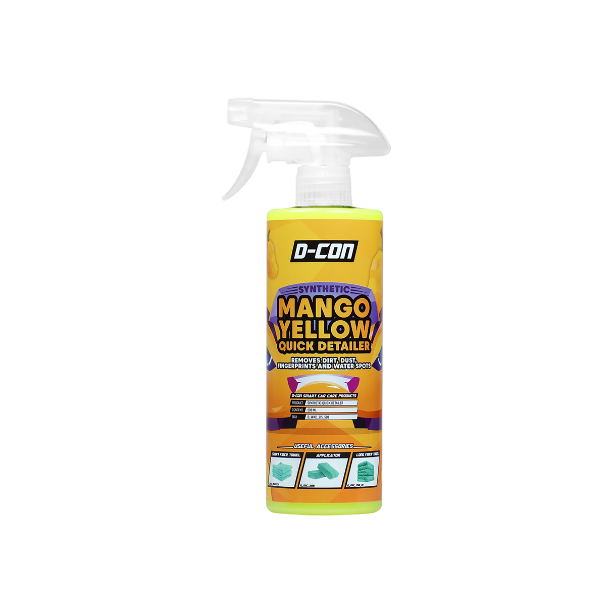 Mango-Yellow Synthetic Quick-Detailer Sprühwachs