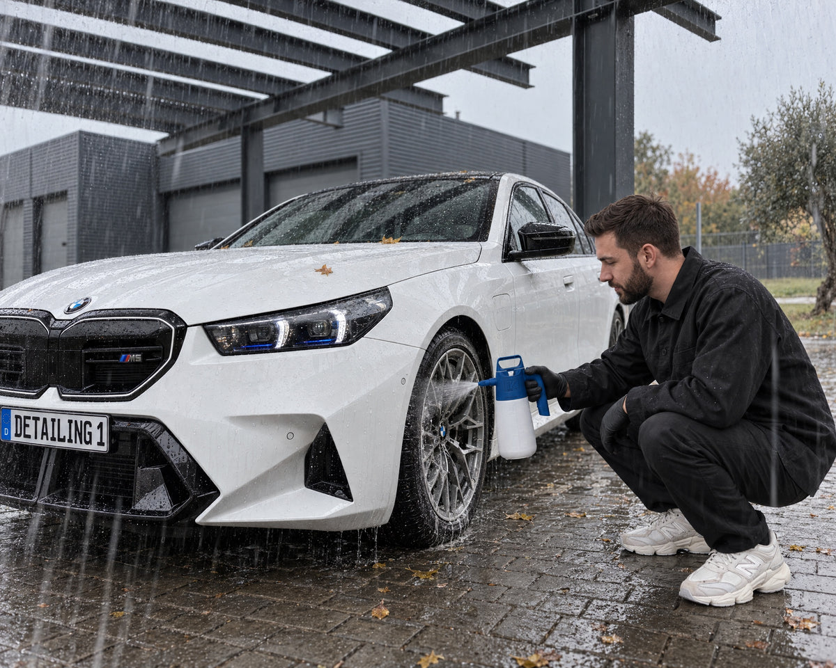Detailing1 Hero: Pressure sprayers — wheel cleaner acid-free or acidic (Desktop)