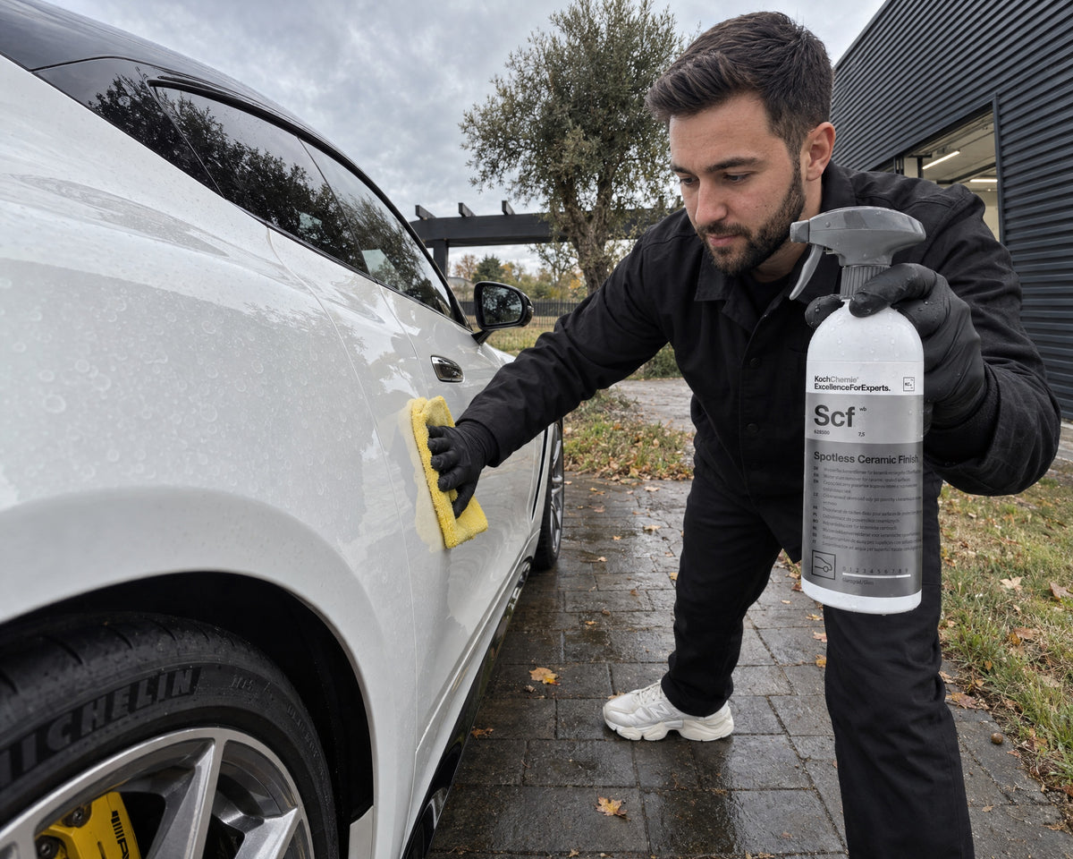 Detailing1 Hero: Water spot removers — removing dried-on water spots (Desktop)