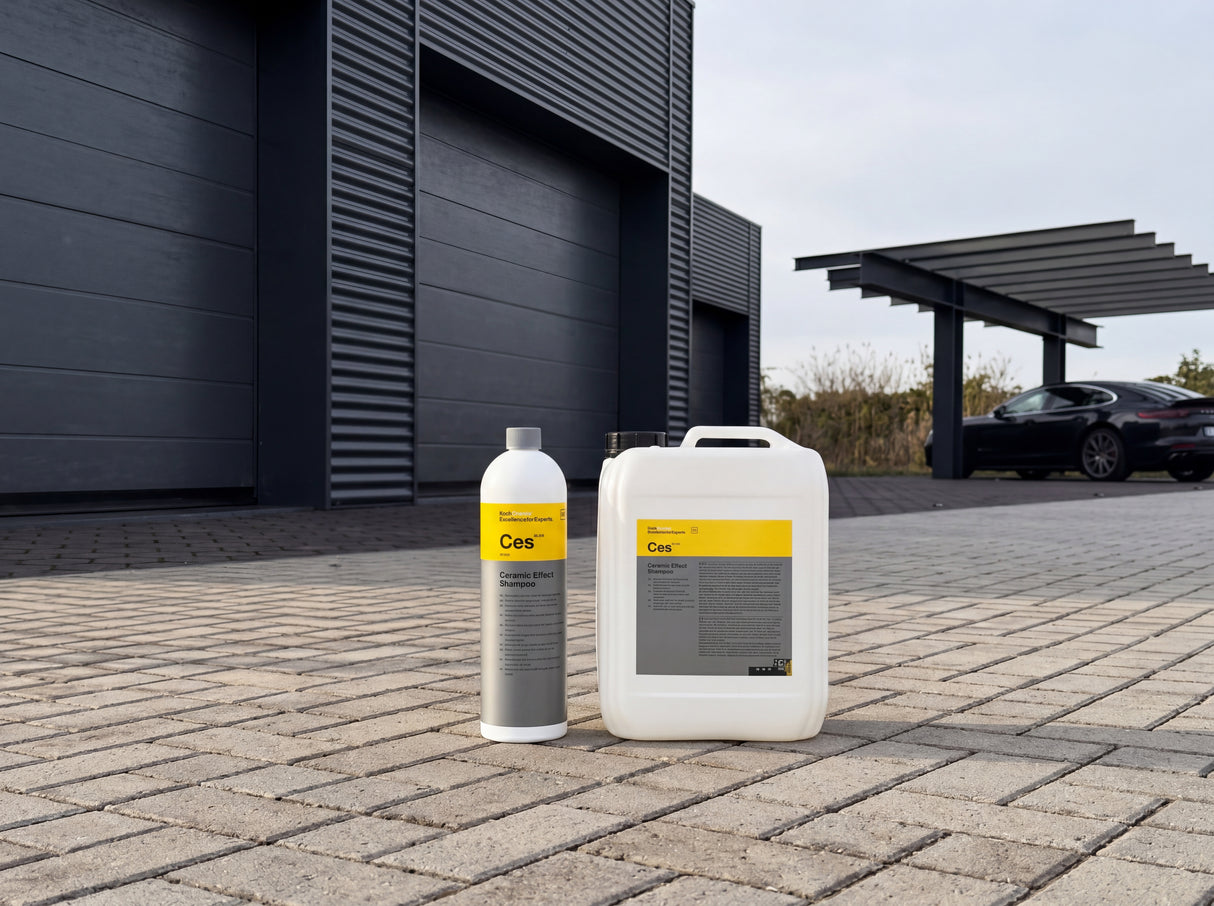 Koch-Chemie Ceramic Effect Shampoo "Ces" — Pflegeshampoo Versiegelung 1 Liter und 5 Liter