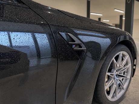 Fris waterparelen op de keramische coating na Koch-Chemie Spotless Ceramic Finish