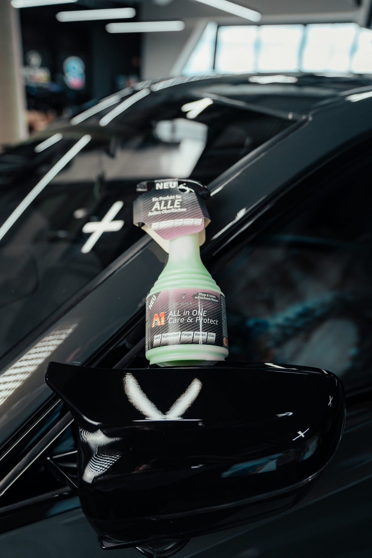 Detailing1 Dr. Wack A1 ALL in ONE Care & Protect Sprühversiegelung — in der Anwendung
