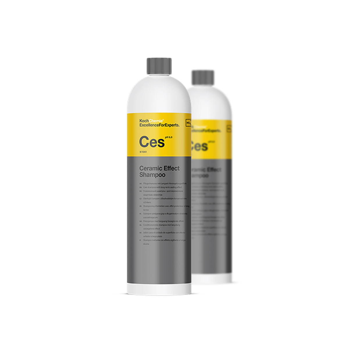 Koch-Chemie Ceramic Effect Shampoo "Ces" Pflegeshampoo mit Langzeit-Versiegelungseffekt 2x 1 Liter