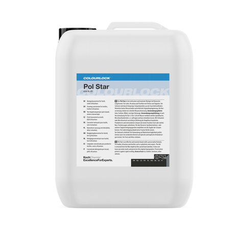 COLOURLOCK Pol Star — Reinigerkonzentrat für Textil, Leder & Alcantara 5 Liter