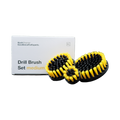 Koch-Chemie Drill Brush Set "Medium" — Mittelharte Bürstenaufsätze für Bohrschrauber (Gelb) 3-teiliges Set / Medium (Mittelhart) / Gelb