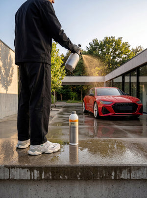 Koch-Chemie Protector Wax Pw wird als Nassversiegelung aufgesprüht