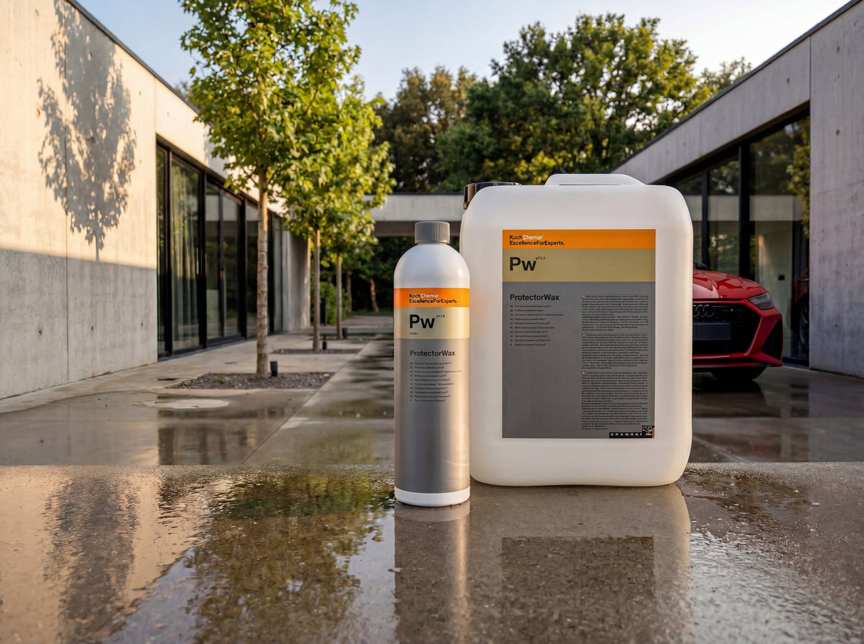 Koch-Chemie Protector Wax Pw 1 Liter Flasche und 10 Liter Kanister