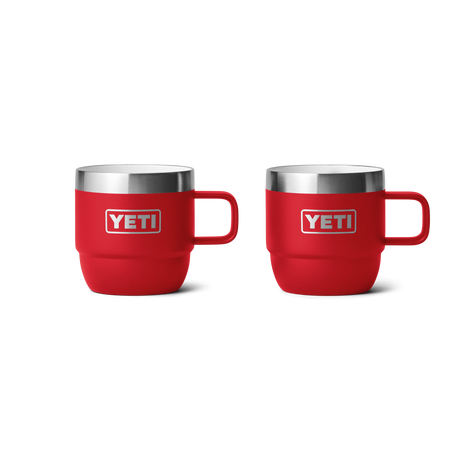 Rambler® 6 oz "Mug" Espressotasse mit Henkel (2er-Pack)