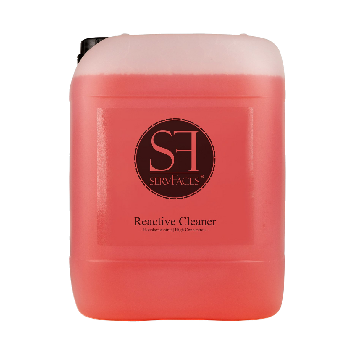servFaces Reactive Cleaner (High-Concentrate) — Prelavado 10 litros
