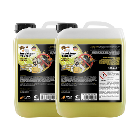 Detailing1 TUGA Chemie Insekten-Teufel® Insektenentferner — 2× 5 Liter Vorteilsset