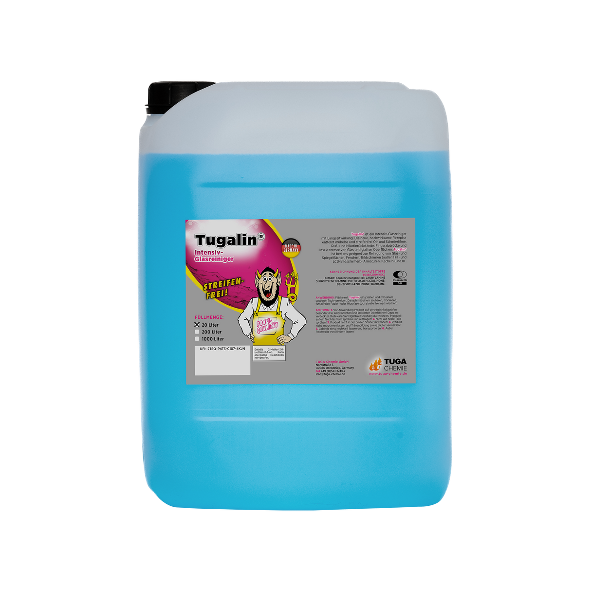Tugalin® "Glas-Teufel" Glass Cleaner
